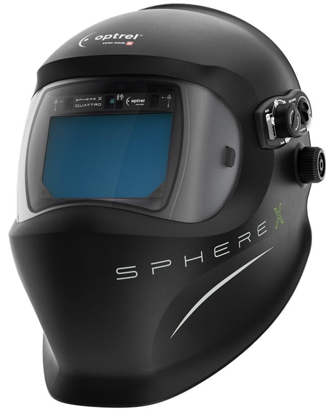 Optrel Welding Helmets Optrel Sphere X Quattro Black Welding Helmet 1006.580