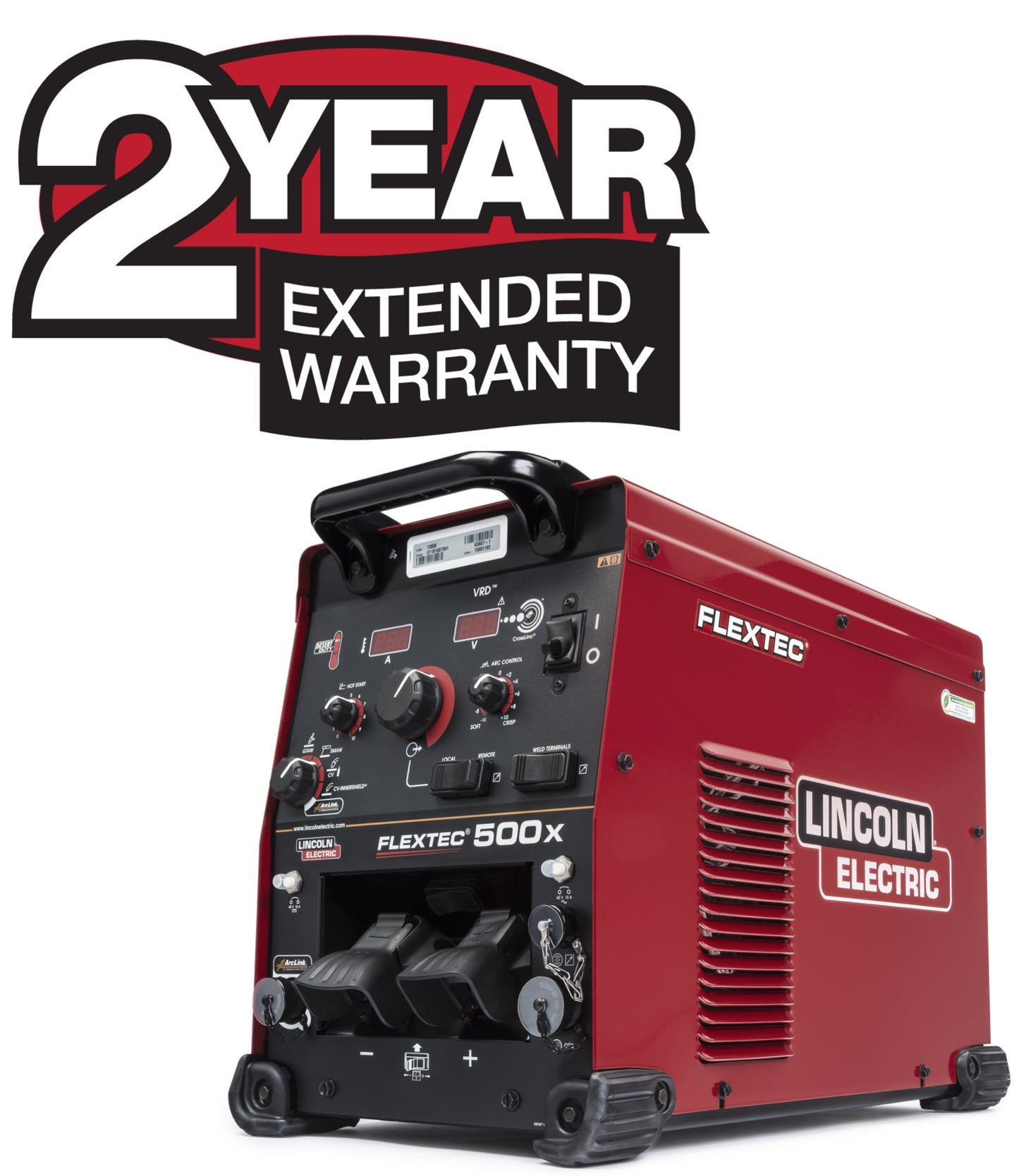 Lincoln 2-Year Extended Warranty - Flextec 500X X3607