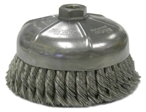 Weiler Abrasives Weiler Cup Brush - 6" Steel Knot 12376
