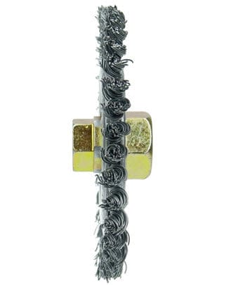 Weiler Abrasives Weiler Dually Stringer Bead Wheel - 4-1/2" Steel 79801