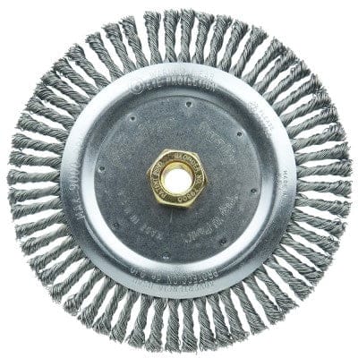 Weiler Abrasives Weiler Dually Stringer Bead Wheel - 7" Steel 79800