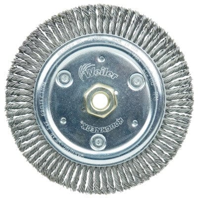 Weiler Abrasives Weiler Roughneck Sr. Stringer Bead Wheel - 7" Steel 09100