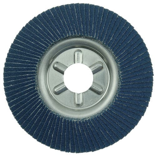 Weiler Abrasives Weiler Tiger Aluminum Back Flap Disc- 4 1/2" Type 29 7/8 Arbor 60 Grit 50514