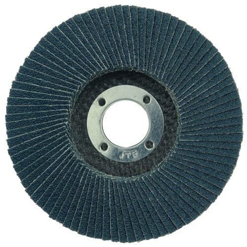 Weiler Abrasives Weiler Tiger Big Cat Flap Disc - 4 1/2" Type 27 7/8 Arbor 40 Grit 50803
