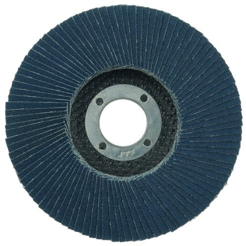 Weiler Abrasives Weiler Tiger Big Cat Flap Disc - 4 1/2" Type 27 7/8 Arbor 80 Grit 50805