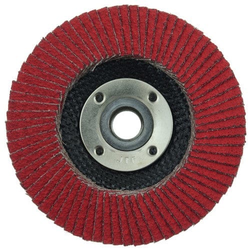 Weiler Abrasives Weiler Tiger Ceramic Flap Disc- 4 1/2" Type 29 w/Hub 36 Grit 50104
