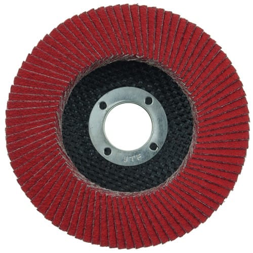Weiler Abrasives Weiler Tiger Ceramic HD Flap Disc - 4 1/2" Type 27 7/8 Arbor 60 Grit 50131