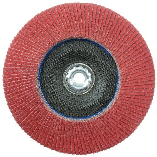 Weiler Abrasives Weiler Tiger Ceramic HD Flap Disc - 7" Type 27 w/Hub 40 Grit 50139