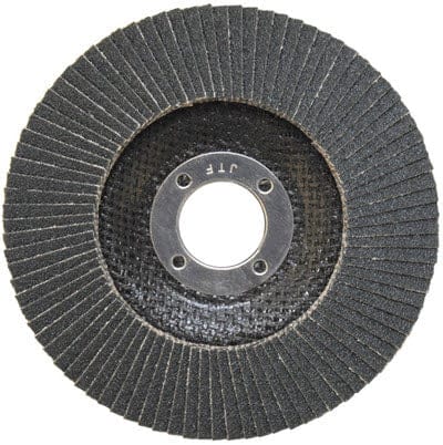 Weiler Abrasives Weiler Tiger Paw Flap Disc - 4 1/2" Type 27 7/8 Arbor 36 Grit 51107