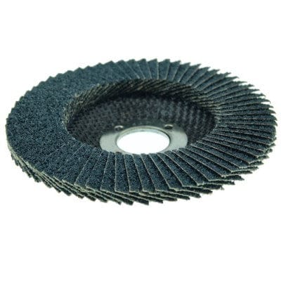 Weiler Abrasives Weiler Tiger Paw Flap Disc - 4 1/2" Type 27 7/8 Arbor 40 Grit 51108