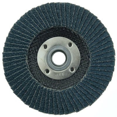Weiler Abrasives Weiler Tiger Paw Flap Disc - 4 1/2" Type 27 w/Hub 40 Grit 51113