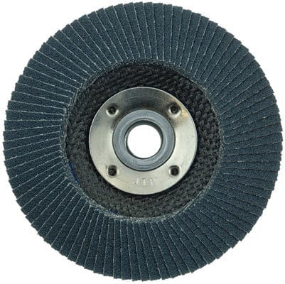 Weiler Abrasives Weiler Tiger Paw Flap Disc - 4 1/2" Type 29 w/Hub 60 Grit 51125
