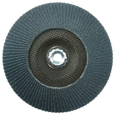 Weiler Abrasives Weiler Tiger Paw Flap Disc - 7" Type 27 w/Hub 80 Grit 51143