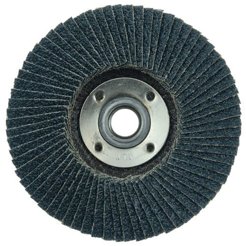 Weiler Abrasives Weiler Tiger Paw HD Flap Disc - 4 1/2" Type 27 w/Hub 36 Grit 51164