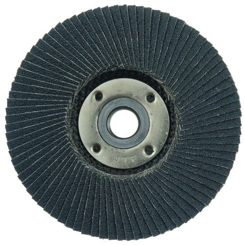 Weiler Abrasives Weiler Tiger Paw HD Flap Disc - 4 1/2" Type 27 w/Hub 80 Grit 51167
