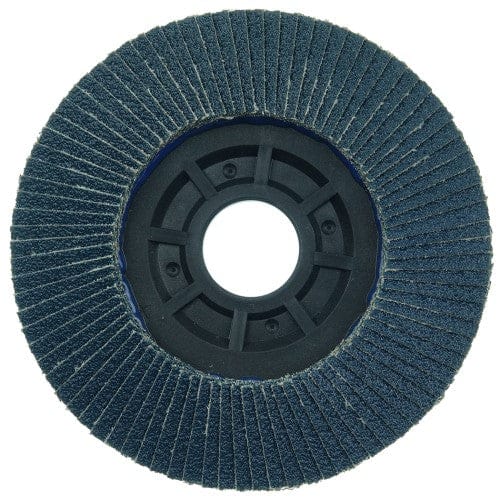 Weiler Abrasives Weiler Tiger Trim Flap Disc - 4 1/2" Type 29 7/8 Arbor 40 Grit 50002