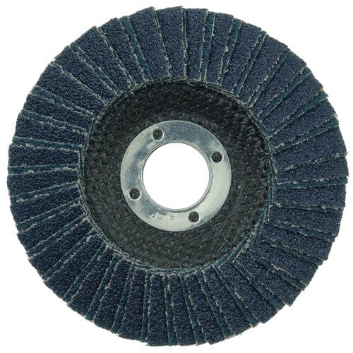 Weiler Abrasives Weiler Tiger X Flap Disc - 4-1/2" Type 29 7/8 Arbor 40 Grit 51201