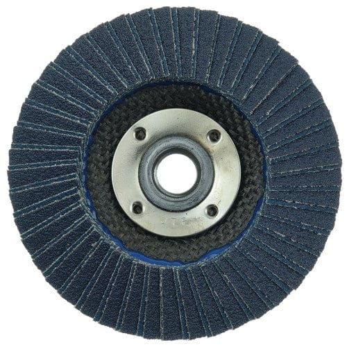 Weiler Abrasives Weiler Tiger X Flap Disc - 4-1/2" Type 29 w/Hub 60 Grit 51206