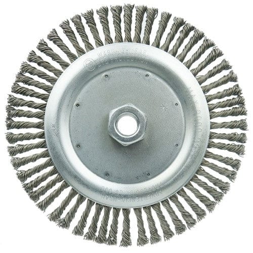 Weiler Abrasives Weiler Wolverine Stringer Bead Wheel - 7" Steel 36297