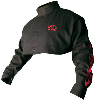 Black Stallion BSX FR Cotton Welding Cape Sleeves BX21CS