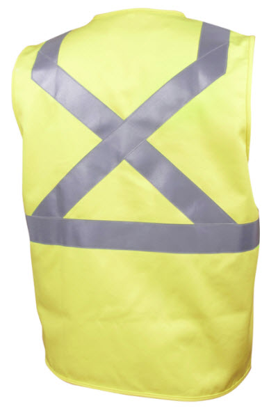 Hi Vis Yellow Safety Vest