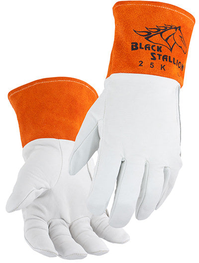 Black Stallion Welding Gloves - Kidskin TIG Glove 25K