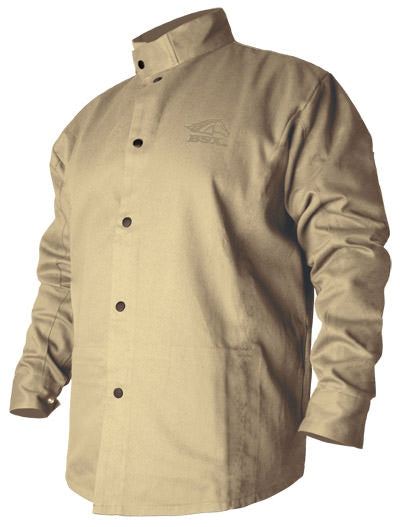 BSX FR Cotton Welding Jacket - Khaki BXTN9C