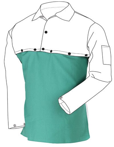 Black Stallion Clothing Black Stallion 20 Inch FR Cotton Welding Bib F9-20B