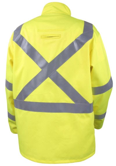 Black Stallion Clothing Black Stallion TruGuard 250 Hi-Vis Class 3 FR Cotton Jacket JF1117-HY