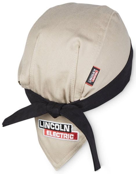 Lincoln Clothing Lincoln FR Khaki w/ Black Headband Welding Bandana K4824-ALL