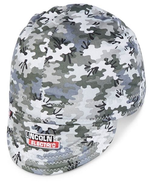 Lincoln Clothing Lincoln Grey Camo Welding Cap K4821