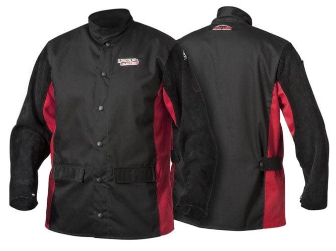 Lincoln Clothing Lincoln Shadow Split Leather-Sleeved Welding Jacket K2986