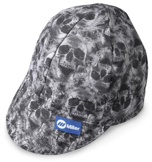 Miller Clothing Miller Welding Cap Ghost Skulls 2 Size 7 1/8 - 286977