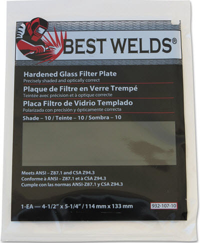 Best Welds Shade 5 Replacement Welding Lens - 4 X 5