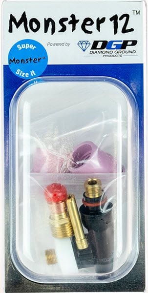 Diamond Ground Consumables Diamond Ground Monster 12 TIG Nozzle Kit MN12-3-116D
