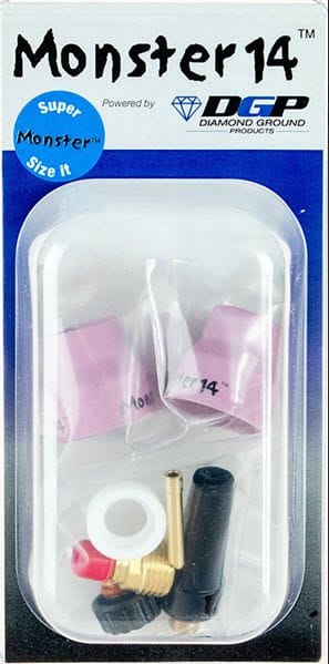 Diamond Ground Consumables Diamond Ground Monster 14 TIG Nozzle Kit MN14-2-116D