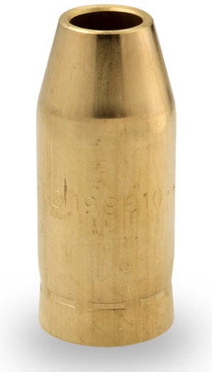 Miller Consumables Miller FasTip Brass MIG Nozzle 199610