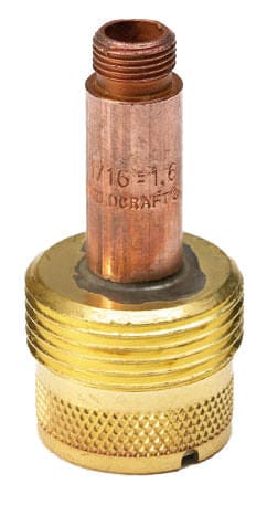 Weldcraft Consumables 1/16 Weldcraft 1/16 Large Diameter Gas Lens 45V116