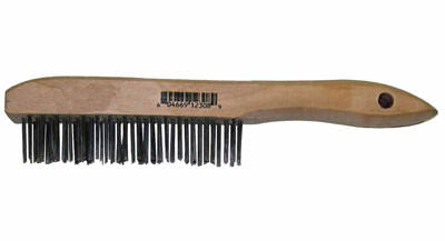 Eagle Scratch Brush - Shoe Handle Stainless BW-9112