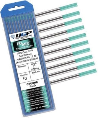 Diamond Ground Filler Metals Diamond Ground Tri-Mix Tungsten Electrode TRI-5/32-C
