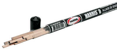 Harris Filler Metals Harris 0 Phos Copper Brazing Rod 0620F1