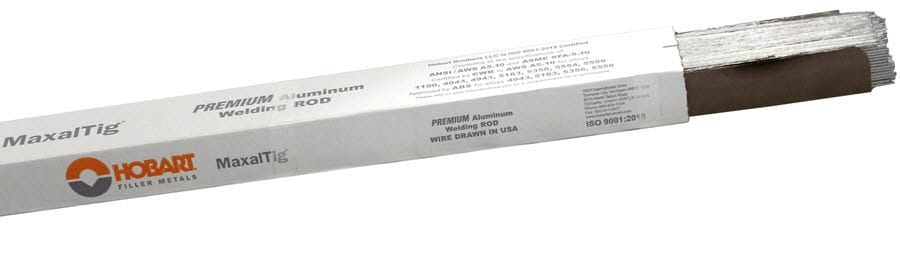 Hobart Filler Metals Hobart ER4943 3/32 Aluminum TIG Wire - 10# Box 494309470