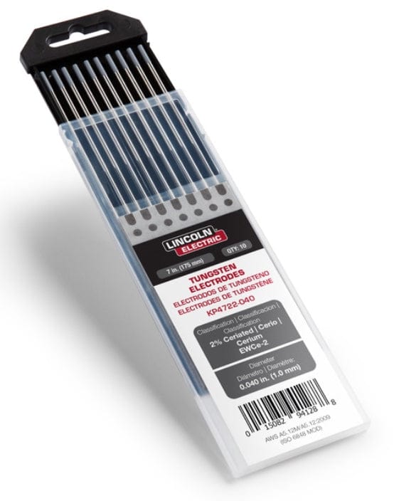 Lincoln Filler Metals Lincoln 2% Ceriated Tungsten Electrode KP4722-020