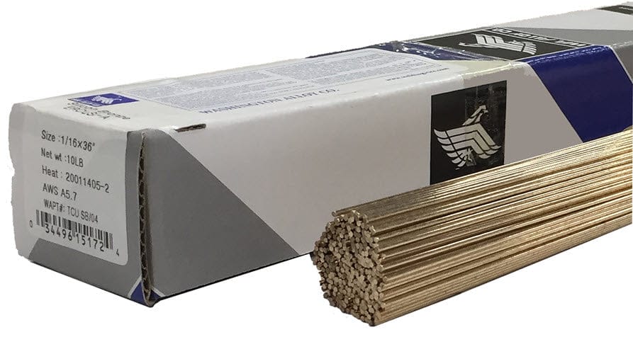 Washington Alloy Filler Metals Washington Alloy Silicon Bronze 1/16 TIG Welding Wire 10# TCU SB/04