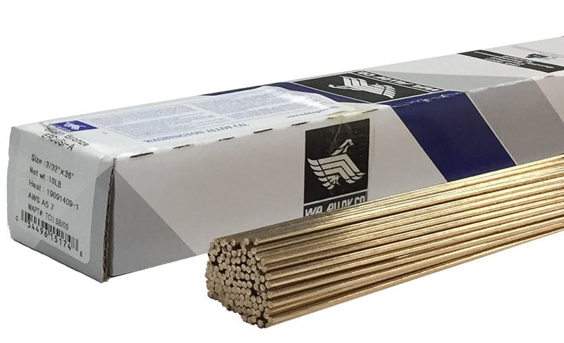 Washington Alloy Filler Metals Washington Alloy Silicon Bronze 3/32 TIG Welding Wire 10# TCU SB/05