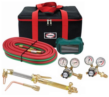 Harris Gas Apparatus Harris HMD Ironworker Deluxe Welding & Cutting Outfit 4400366