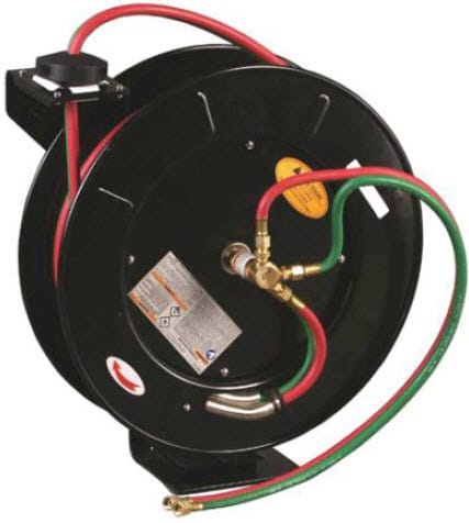 Powerweld Gas Apparatus Powerweld Retractable Twin Welding Hose Reel RHR100