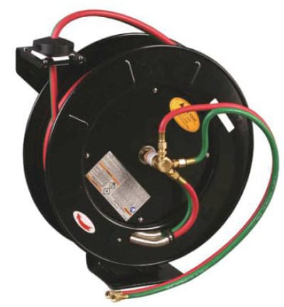 Powerweld Gas Apparatus Powerweld Retractable Twin Welding Hose Reel RHR50