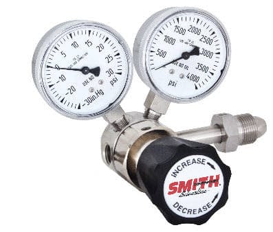 Smith Gas Apparatus Smith High Purity Stainless Steel Regulator - 310 Series CGA 330 Inlet