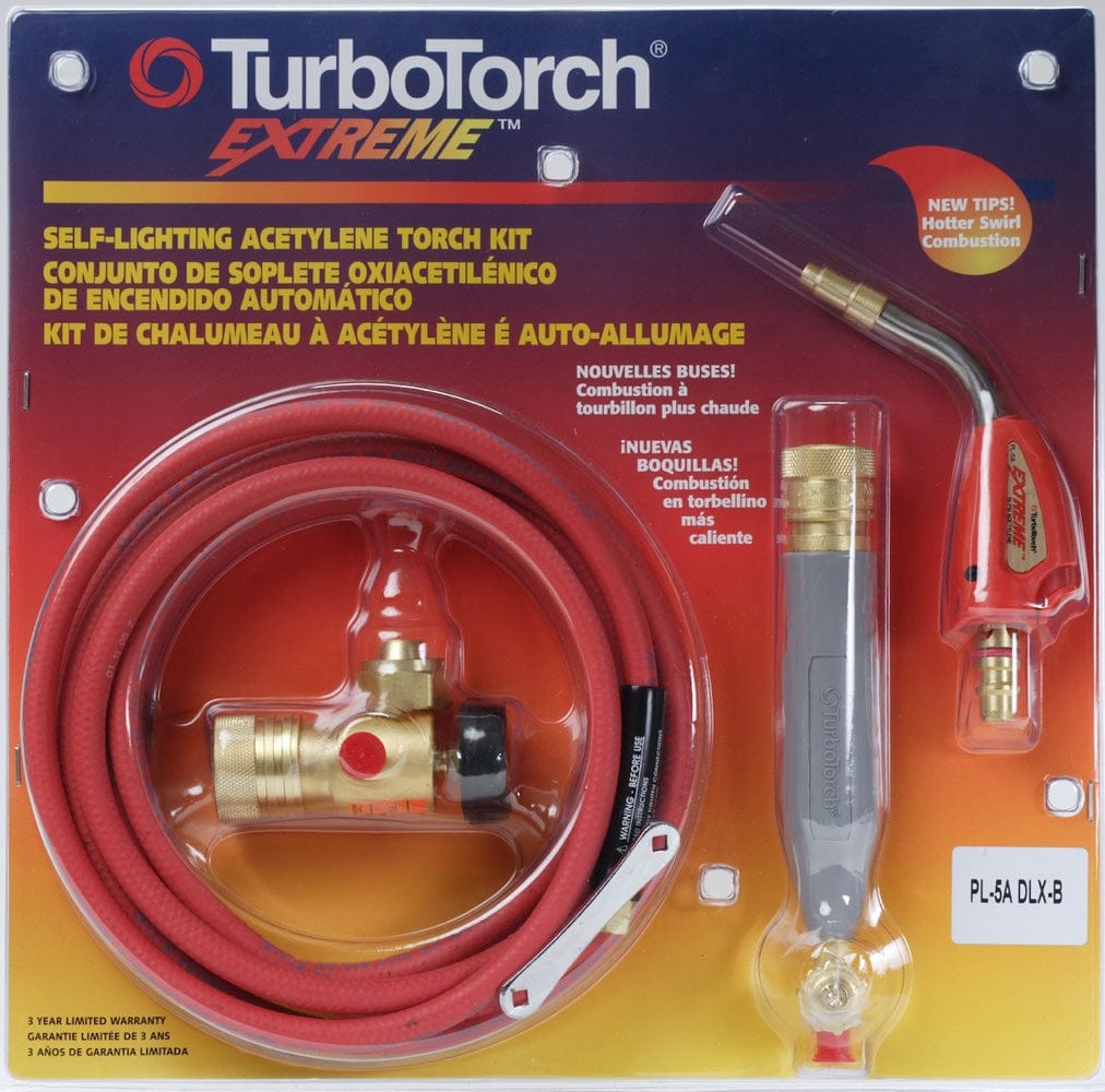 TurboTorch Gas Apparatus TurboTorch EXTREME PL-5ADLX-B Self Lighting Torch Kit 0386-0833
